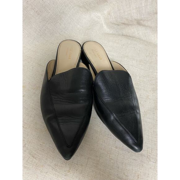 Cole Haan Women's Piper Mule Black Leather Size 6.5 - Picture 9 of 10